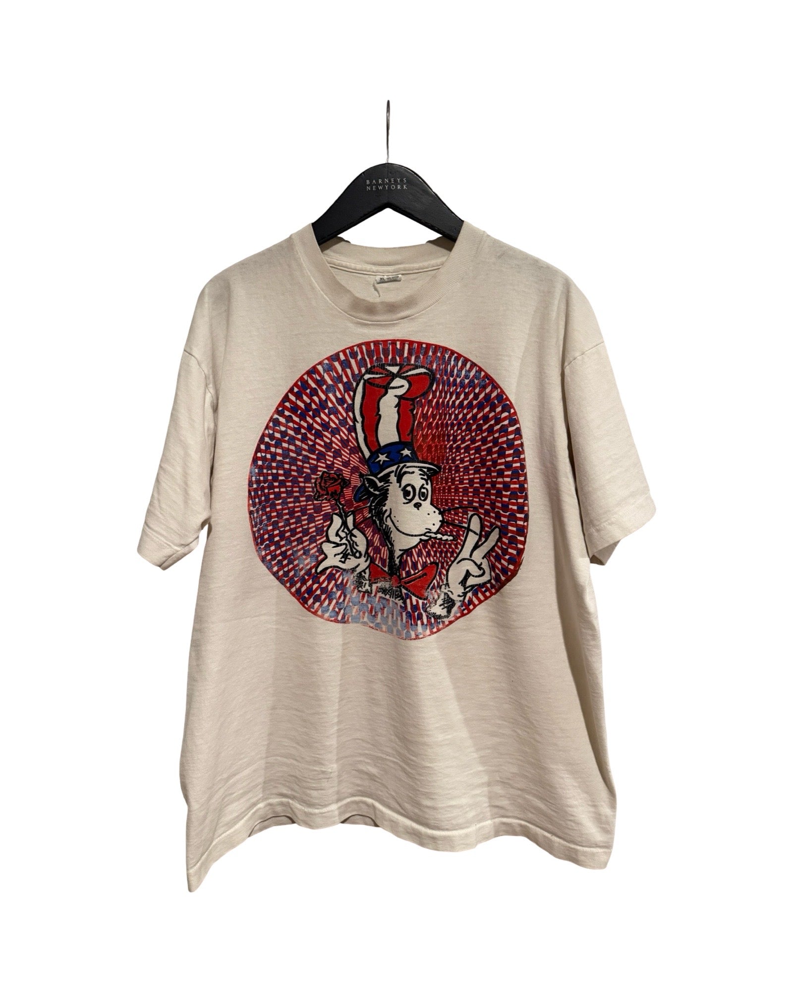 Vintage 90s Grateful Dead Cat In The Hat Joint Tee KIF Vintage