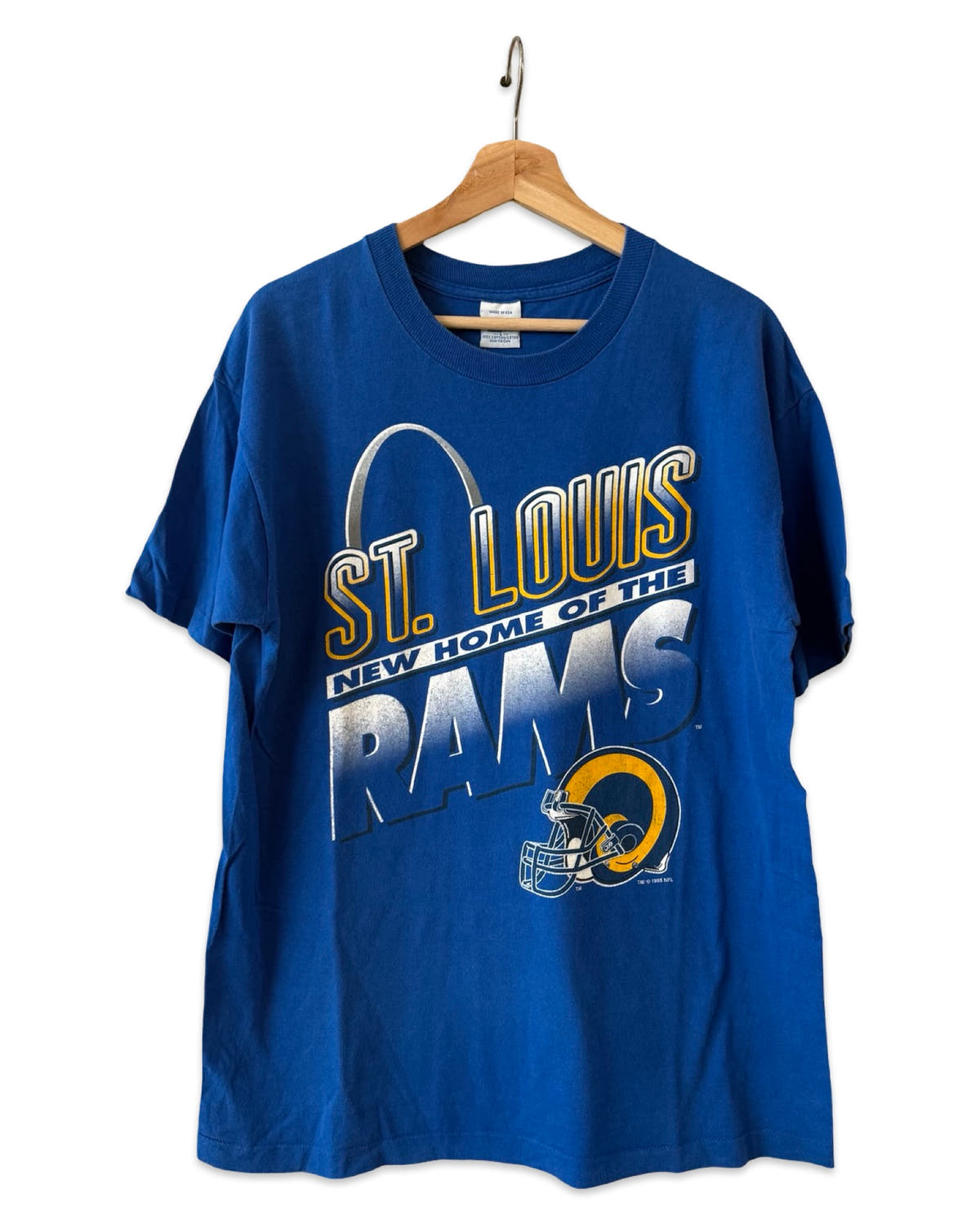 Vintage 1995 St Louis Los Angeles Rams Football Tee