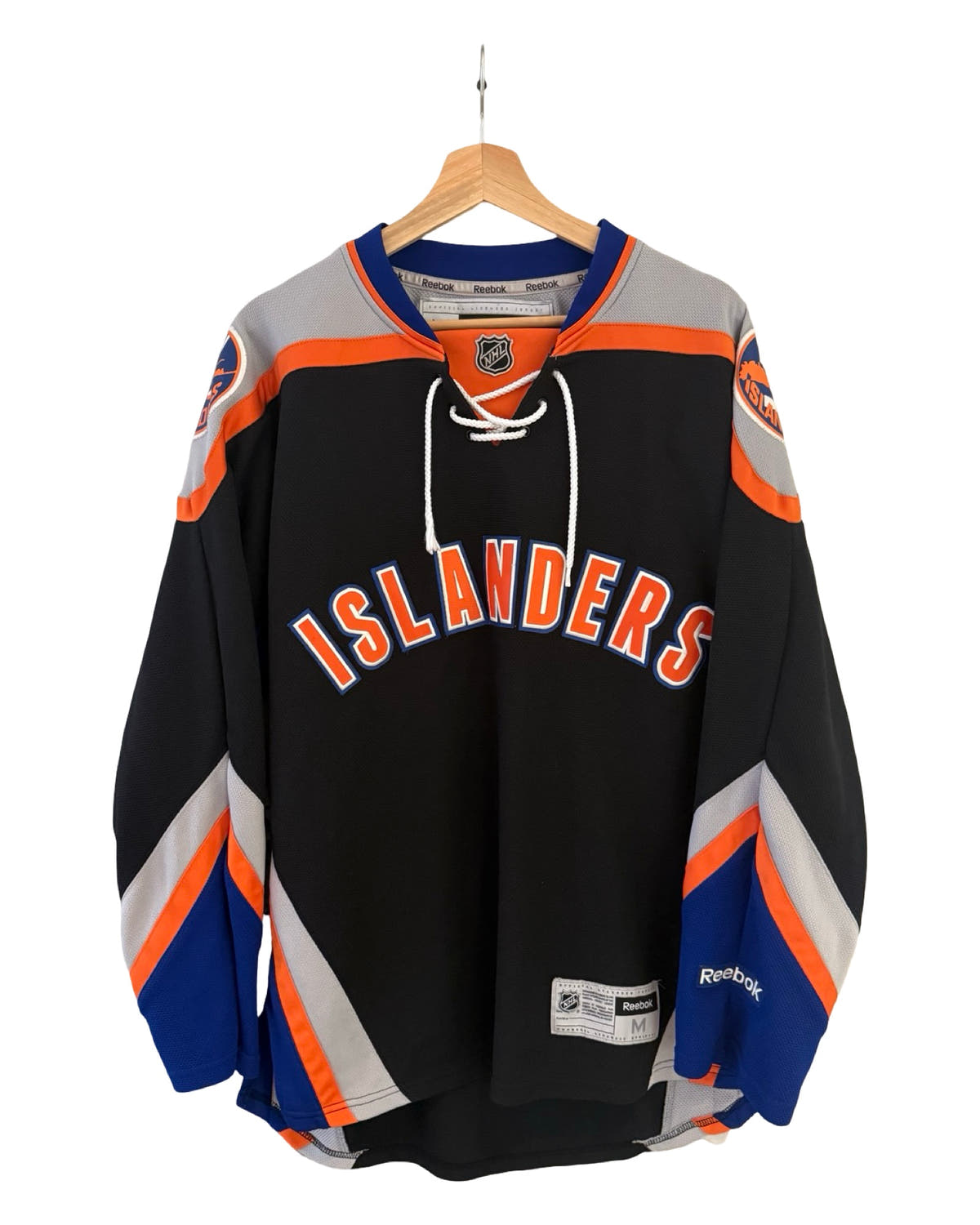 Vintage 2014 New York Islanders Black Alternate NHL Reebok Hockey Jersey
