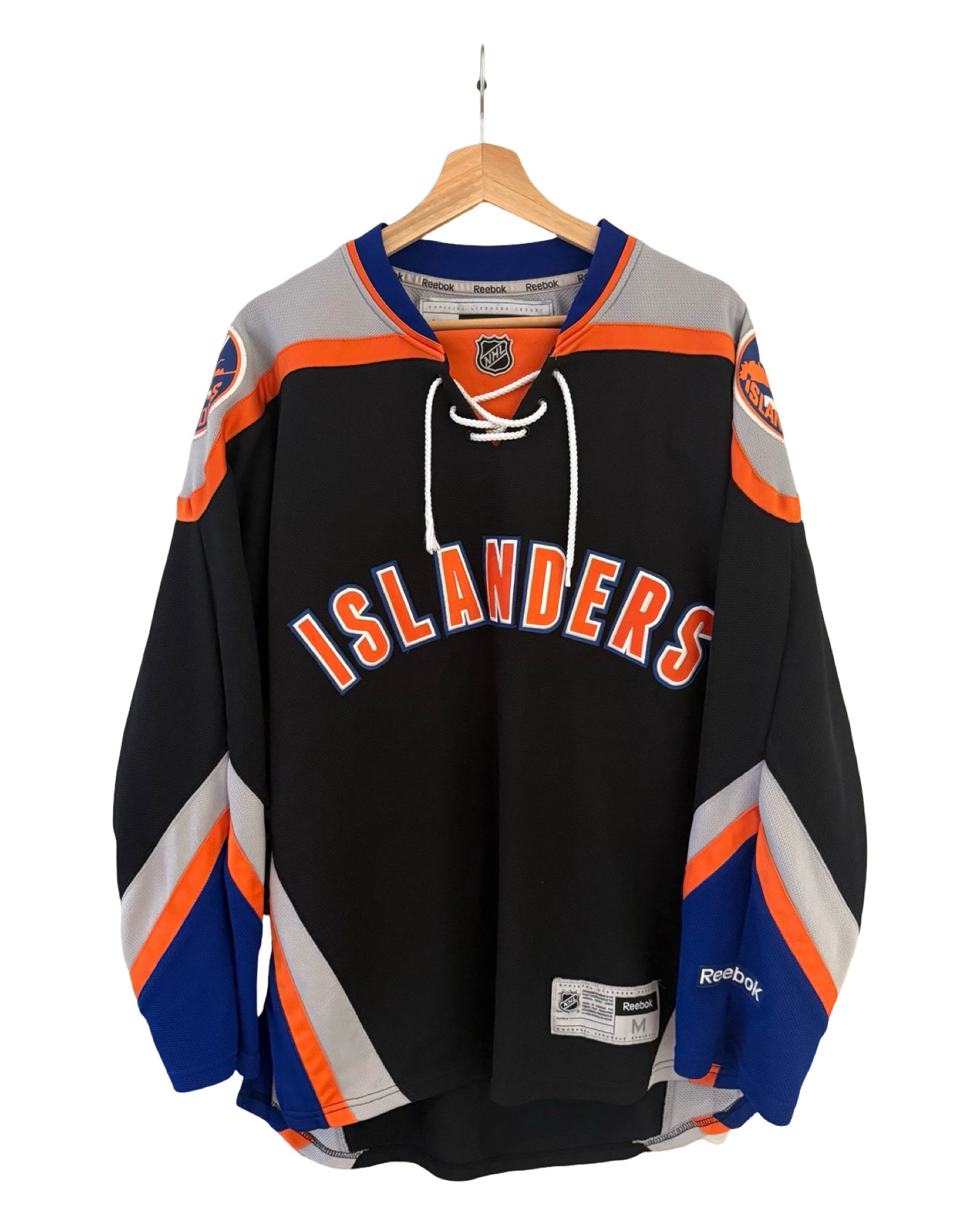 Vintage 2014 New York Islanders Black Alternate NHL Reebok Hockey Jersey