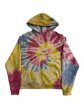 Archive Eric Emanuel Oversized Tie Dye Pink Hoodie KIF Vintage