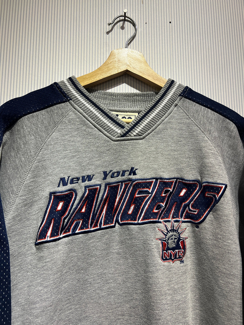 Vintage 90s New York Rangers Liberty Crewneck KIF Vintage