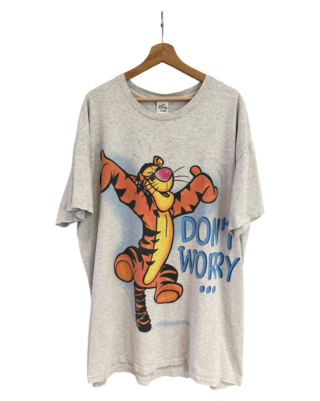 Vintage 90s Disney Tigger “Don’t Worry I Always Land On My Feet” Double Sided Tee
