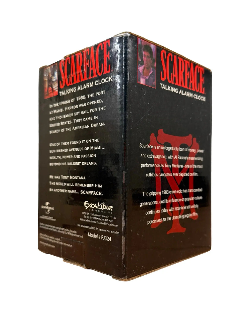 Vintage Scarface Talking Alarm Clock KIF Vintage