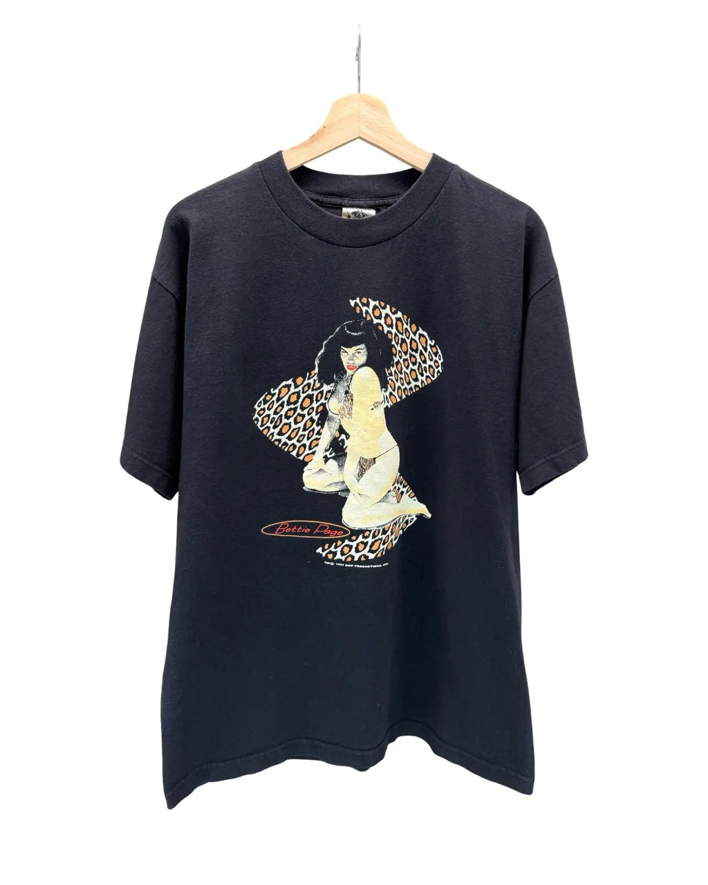 Vintage 1997 Bettie Page Mosquito Head Tee KIF Vintage