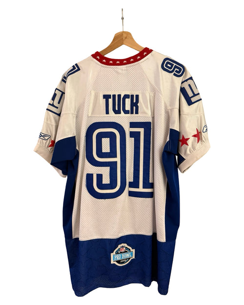 Vintage 2009 Justin Tuck New York Giants #91 Reebok NFL Pro Bowl Jersey