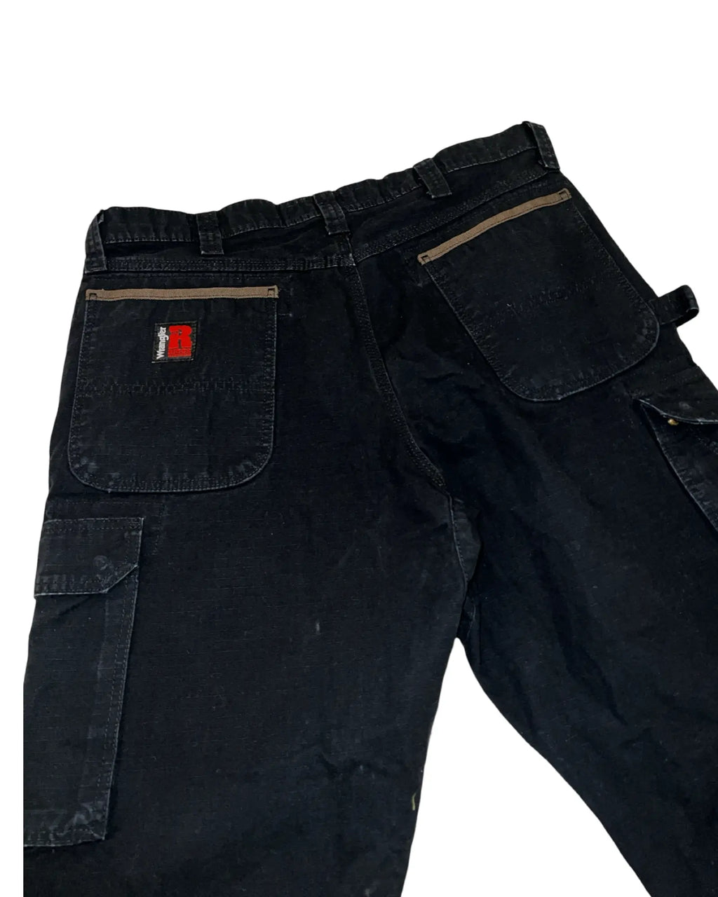 36 x 30 Vintage Wrangler Black Carpenter Pants KIF Vintage