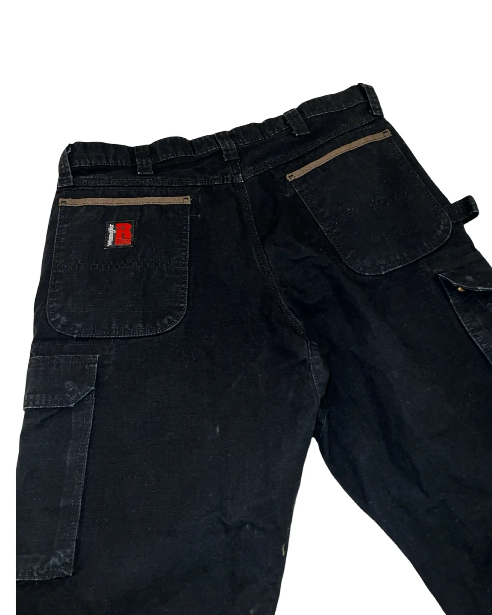 36 x 30 Vintage Wrangler Black Carpenter Pants KIF Vintage