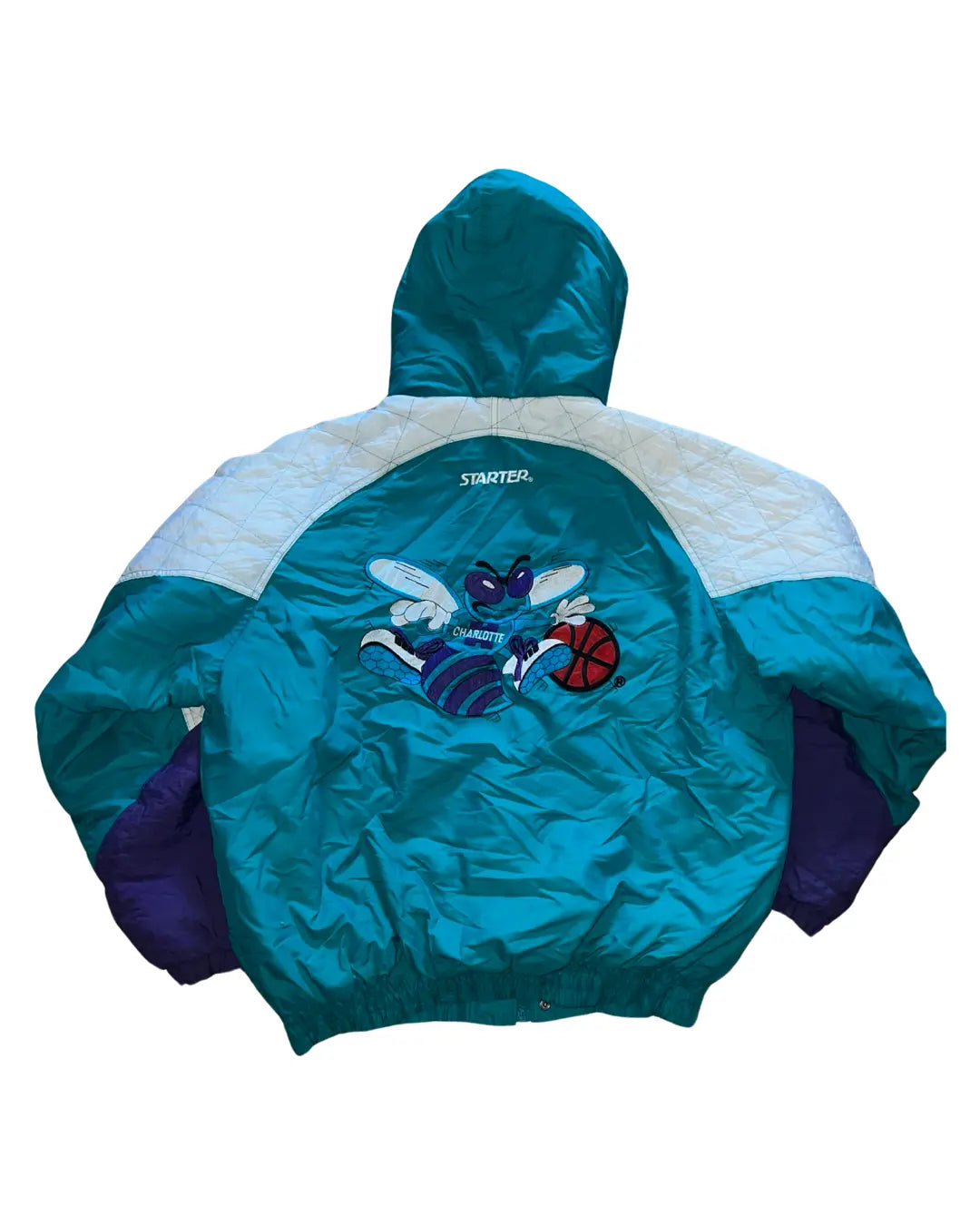 Vintage 90s Charlotte Hornets Starter Jacket KIF Vintage