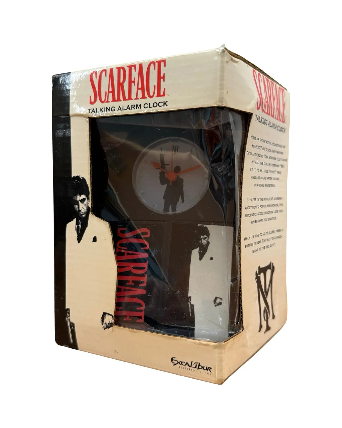 Vintage Scarface Talking Alarm Clock 3rdStrike