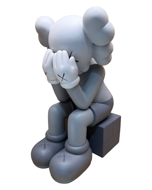 2013 KAWS Passing Through Gray Companion Figure KIF Vintage