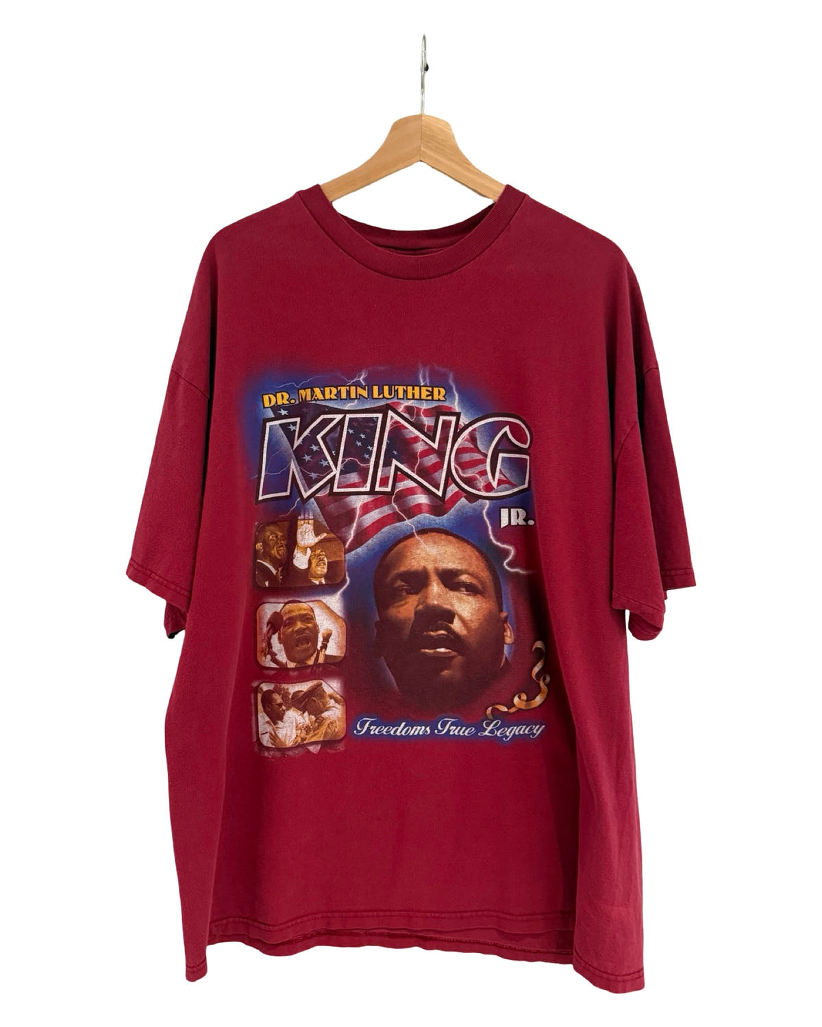 Vintage 90s Martin Luther King Jr MLK Promo Tee 3rdStrike