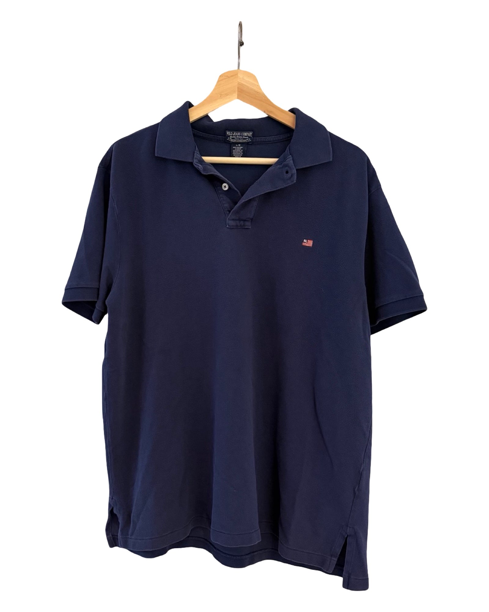 Vintage Polo Ralph Lauren Navy Flag Shirt