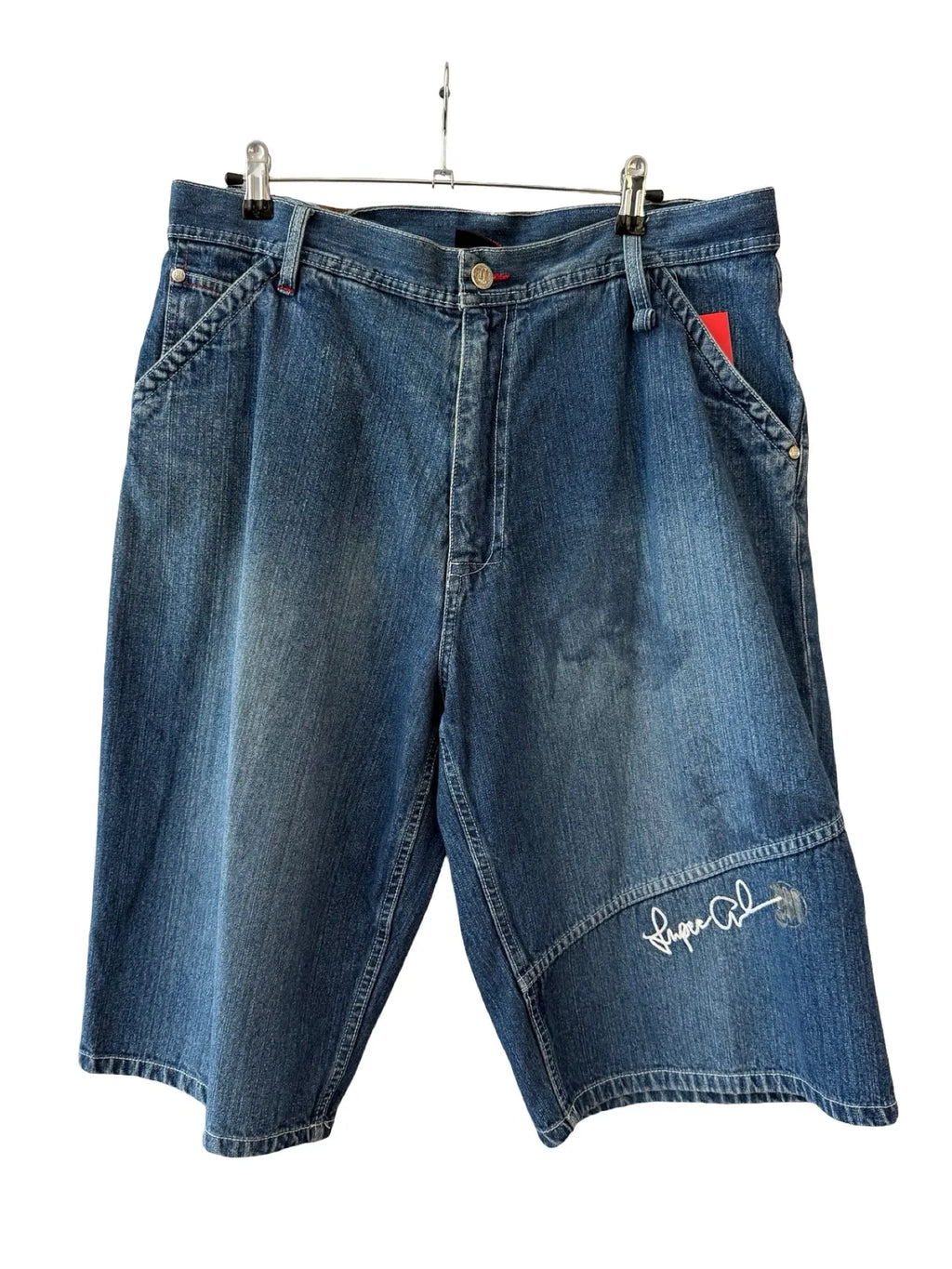 36 y2k 2Pac Makaveli Jean Shorts KIF Vintage