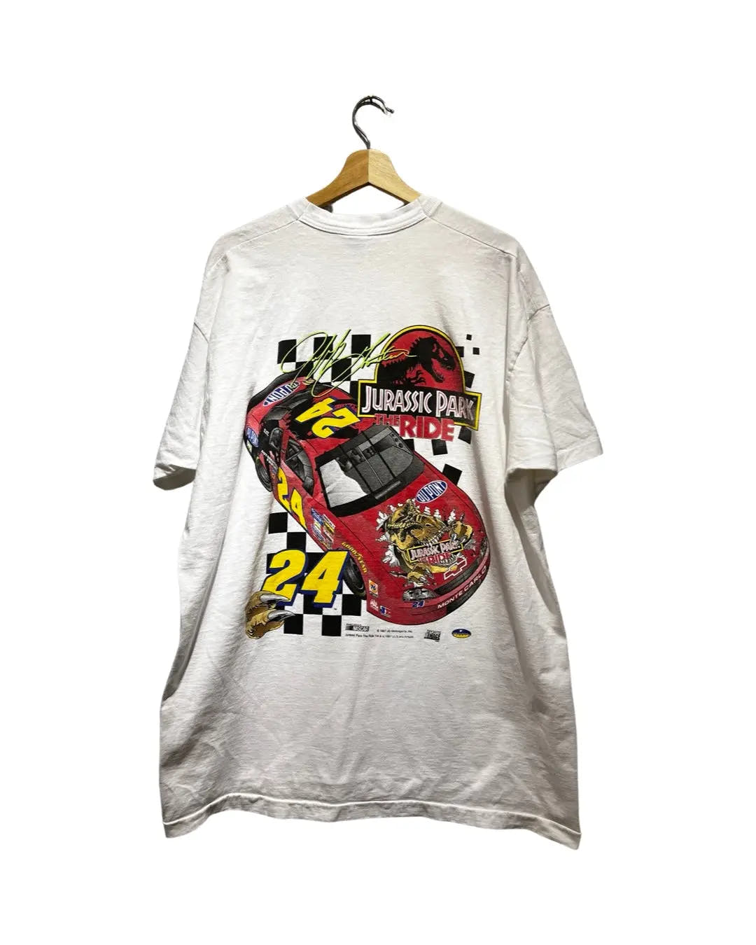 Vintage 1997 Nascar x Jurassic Park Monte Carlo Tee 3rdStrike