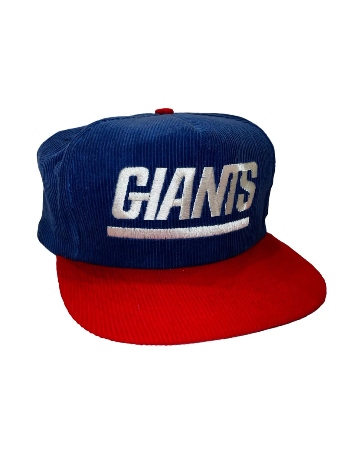 Vintage Rare 90s New York Giants Starline Corduroy Hat 3rdStrike
