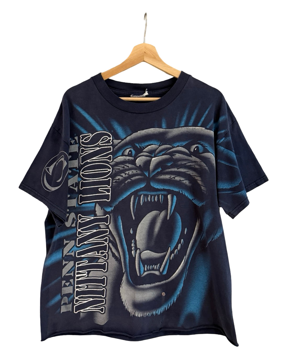 Vintage 90s Penn State Nittany Lions Big Print Tee 3rdStrike