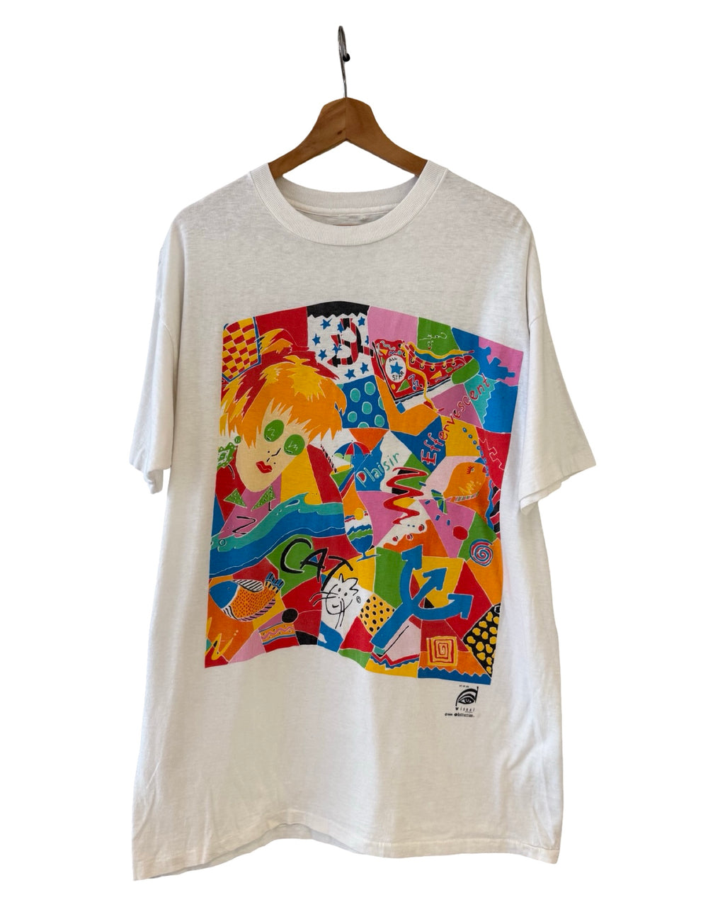 Vintage 1988 Art On You Visual Obstruction Tee
