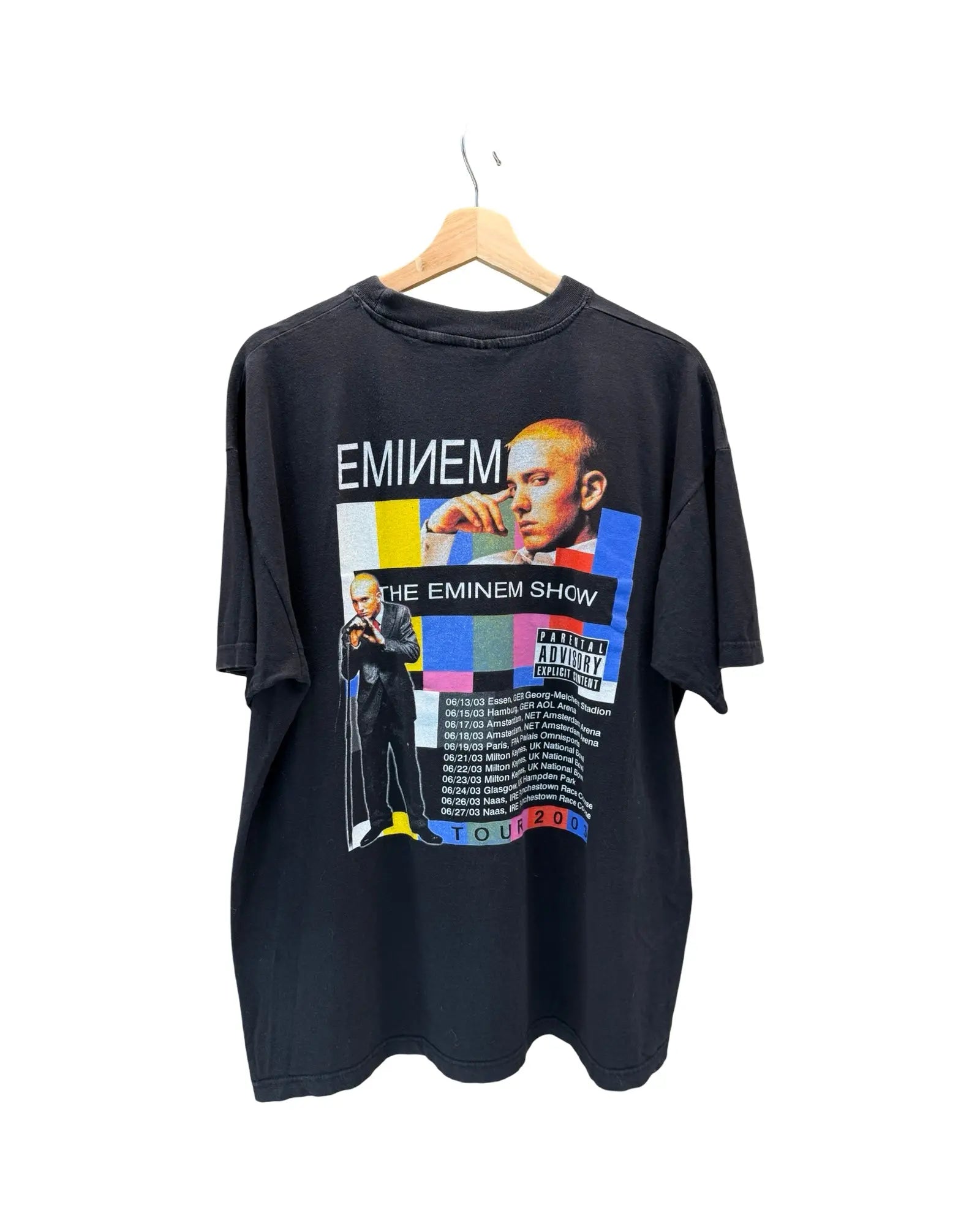 Vintage 2003 The Eminem Show European Tour Tee KIF Vintage