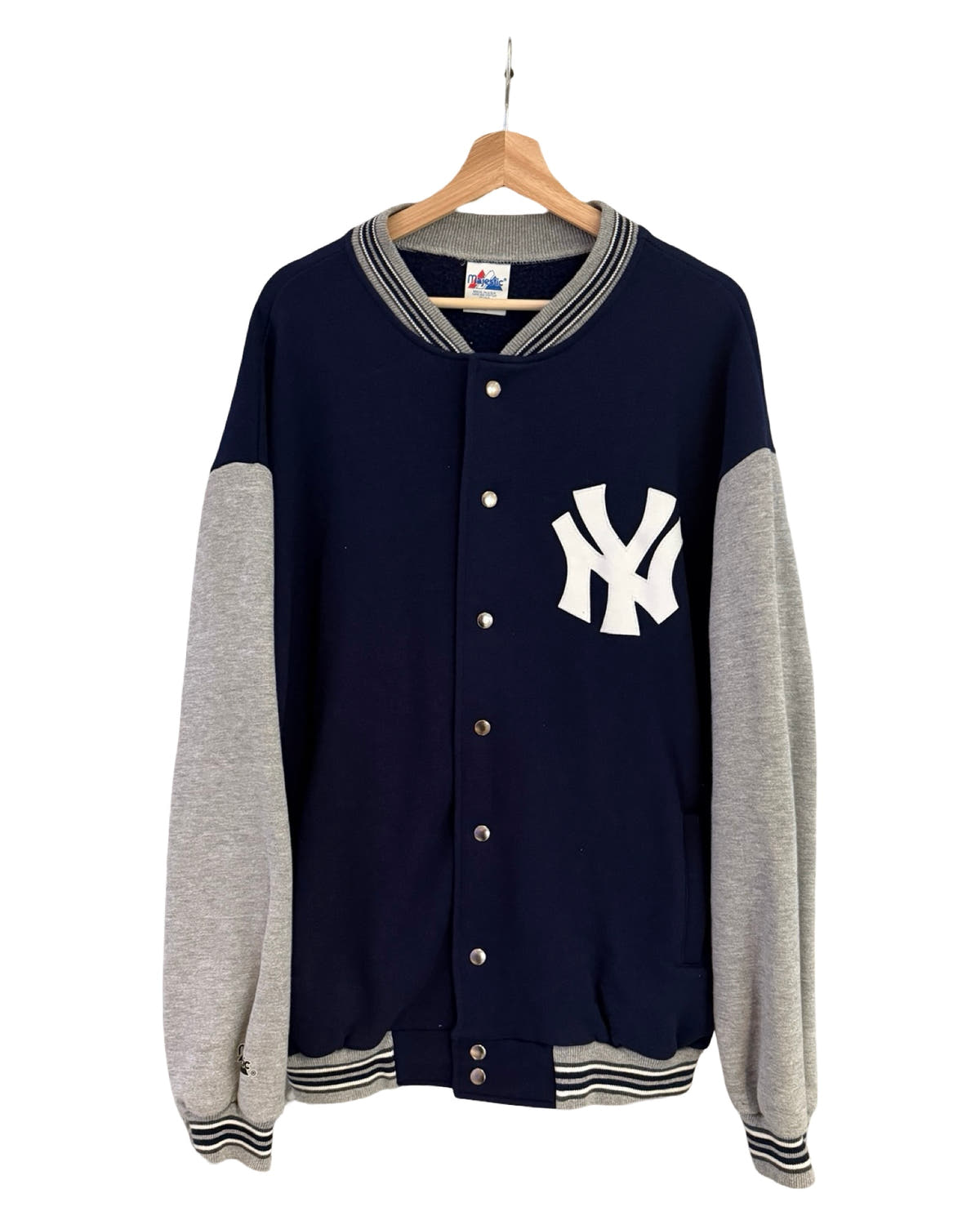 Vintage New York Yankees Majestic Button Up Sweater Jacket 3rdStrike
