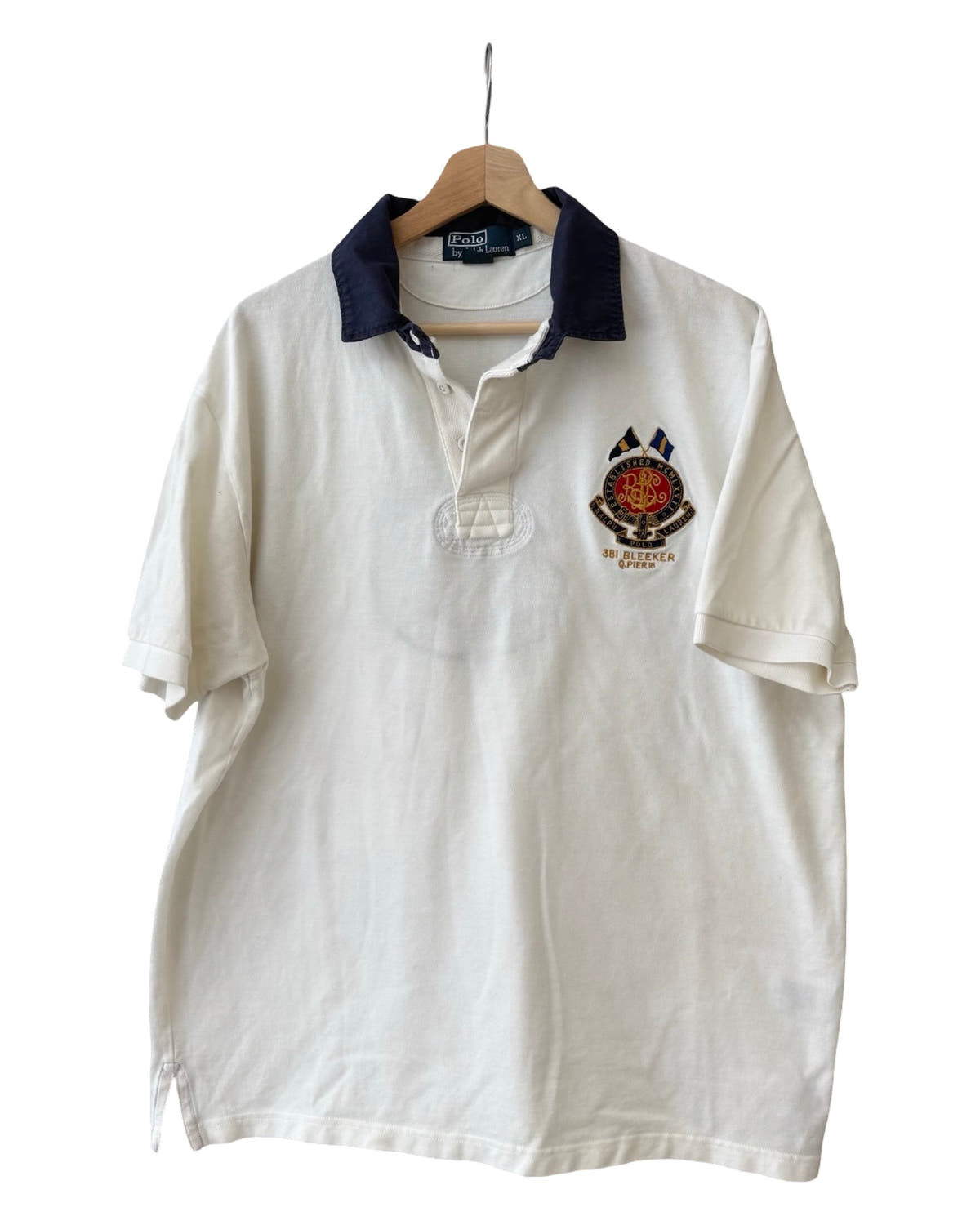 Camisa Polo Ralph Lauren Bleeker 5 estilo vintage Y2K
