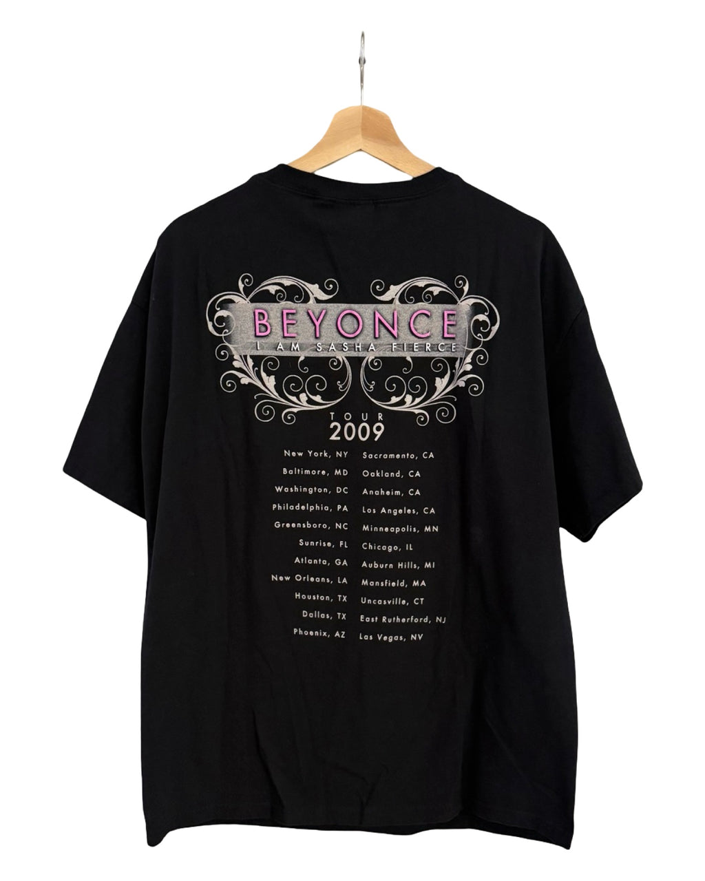 Vintage 2009 Beyonce Sasha Fierce Tour Tee