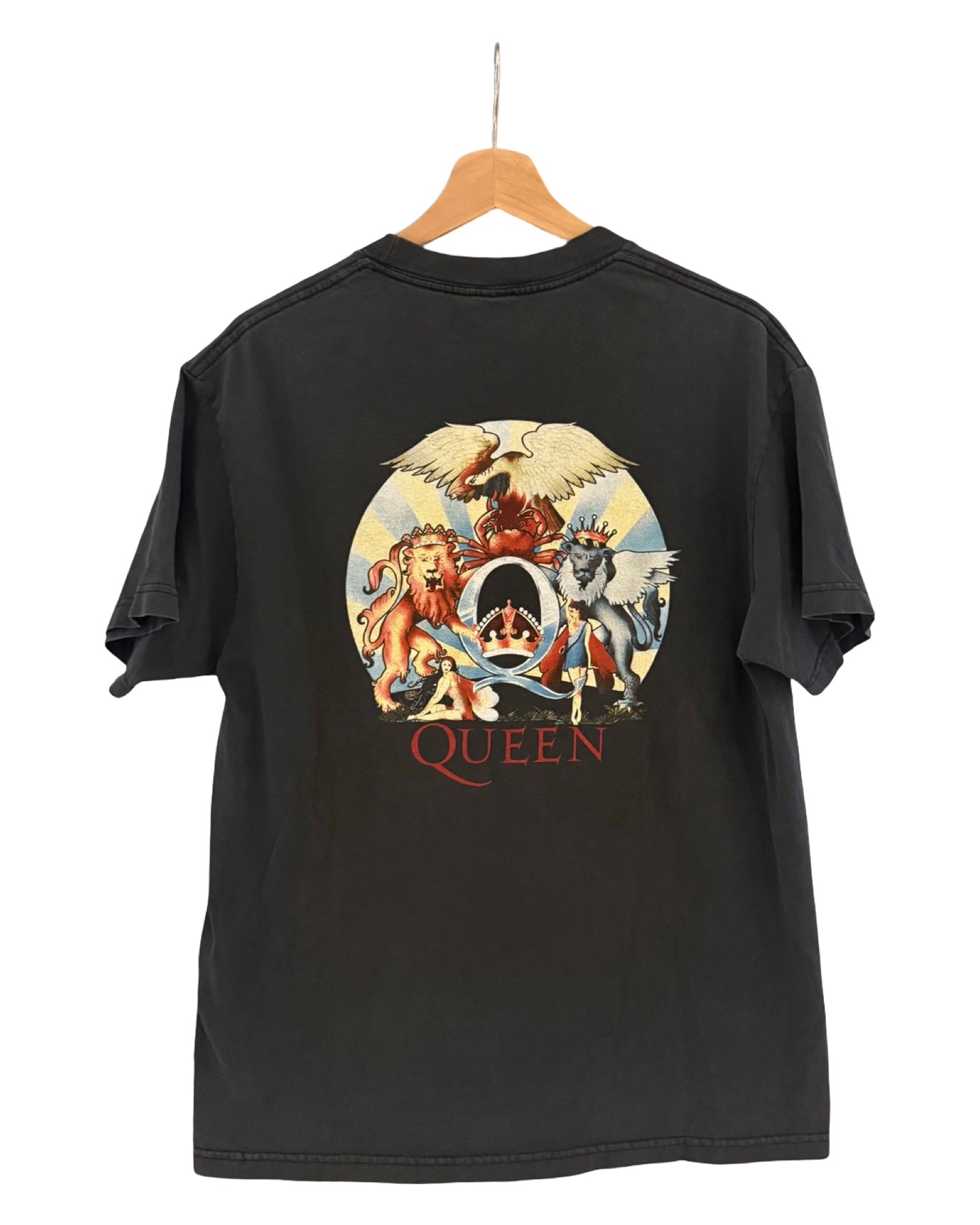 Camiseta promocional vintage de la banda Queen