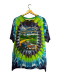Vintage 90s Grateful Dead Truckin Tie Dye Tee KIF Vintage