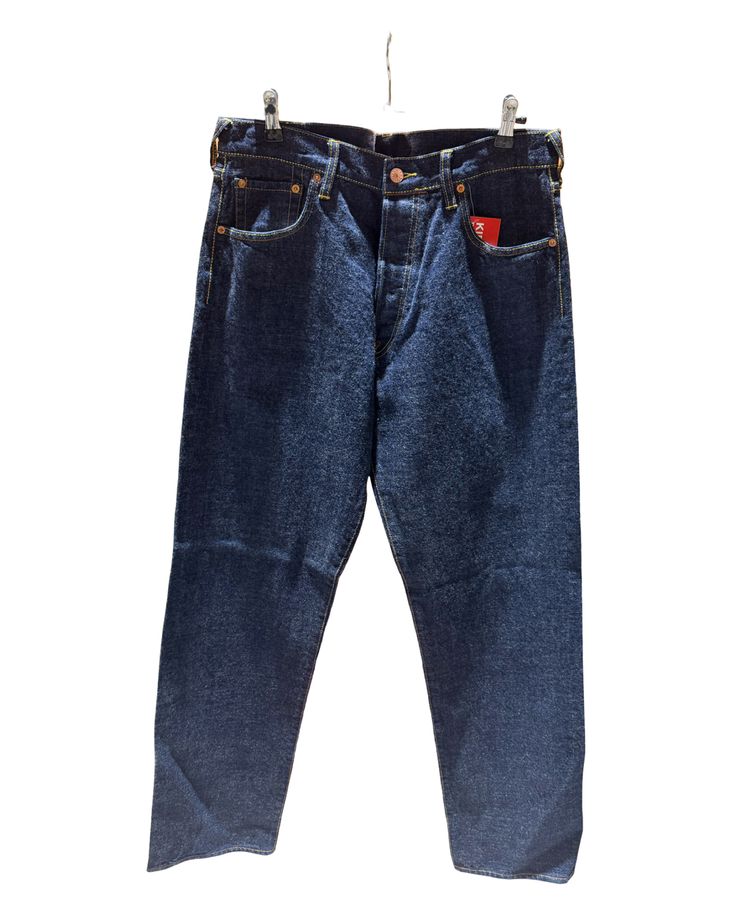 Vintage 00s Evisu Selvedge Denim Baggy Jeans 34 KIF Vintage