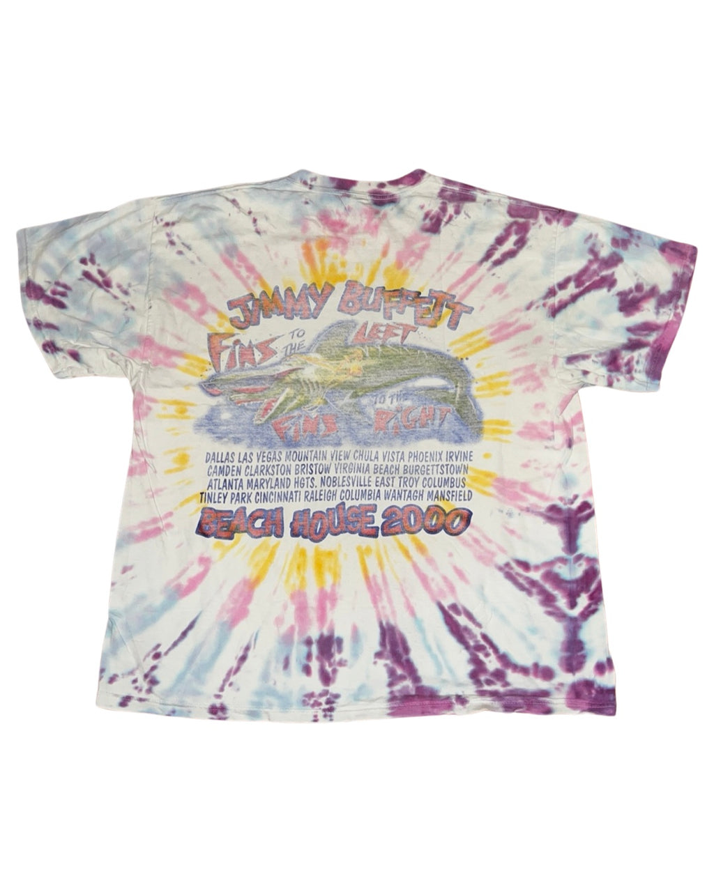 Vintage 2000 Jimmy Buffet Beach House Tour Tee KIF Vintage