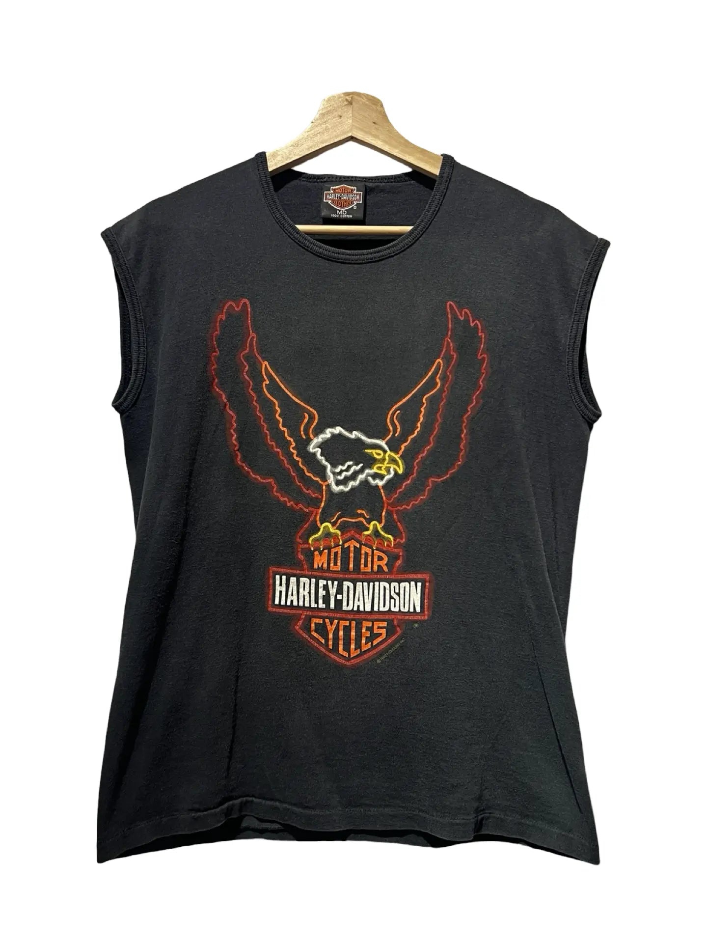 Vintage 1991 Harley Davidson Sleeveless Ohio Tee KIF Vintage