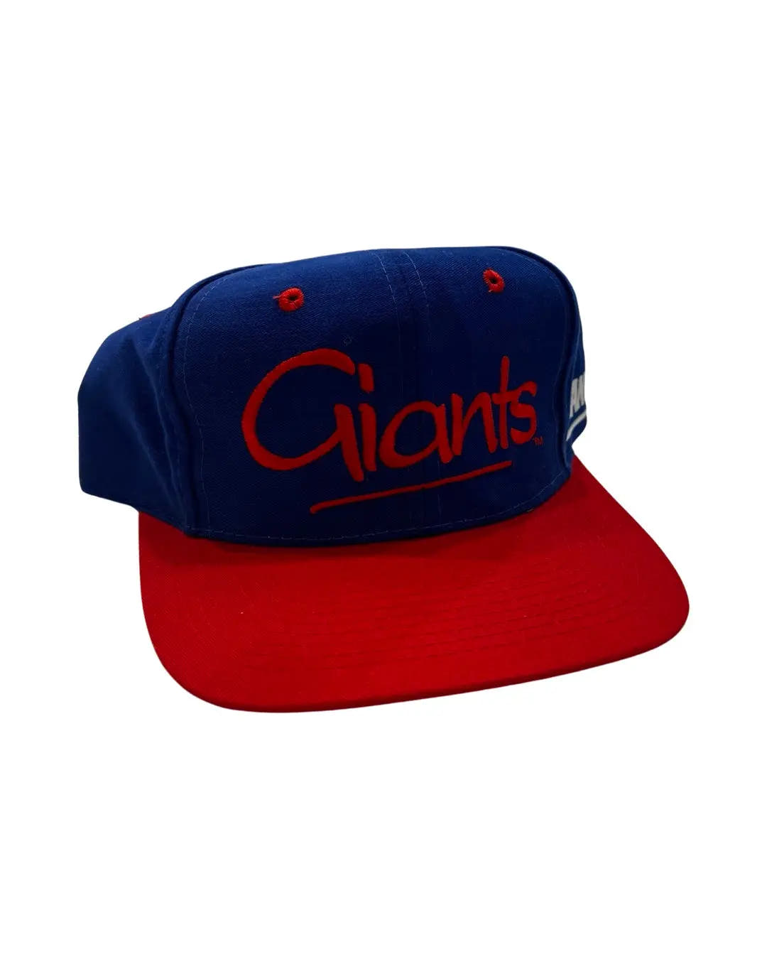 Vintage 90s New York Giants The Game Snapback Hat 3rdStrike