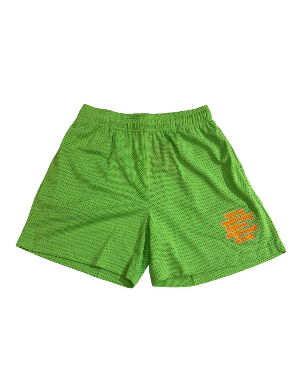 Archive Eric Emanuel Orange & Green Logo Shorts KIF Vintage