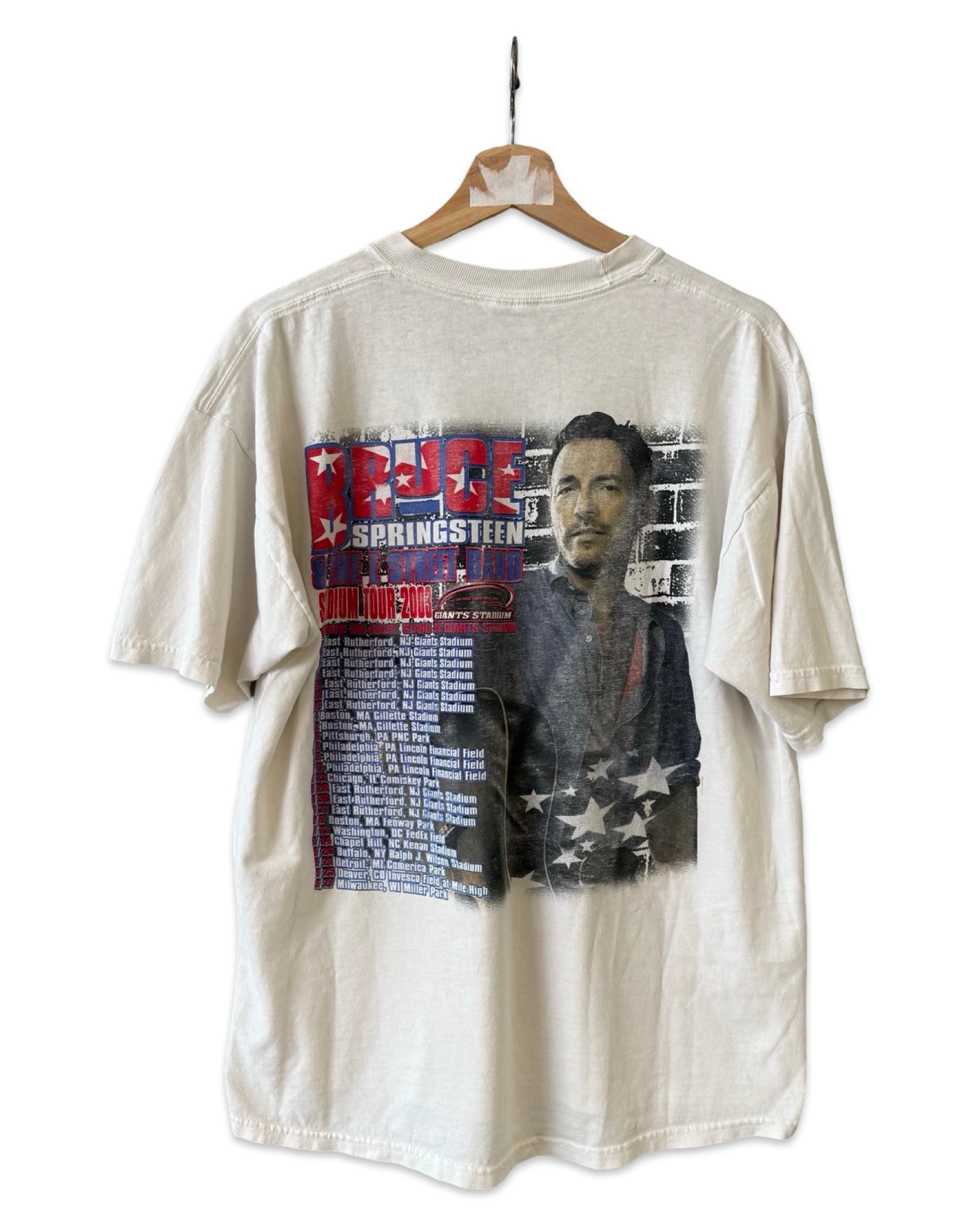 Vintage 2003 Bruce Springsteen Stadium Tour Band Tee