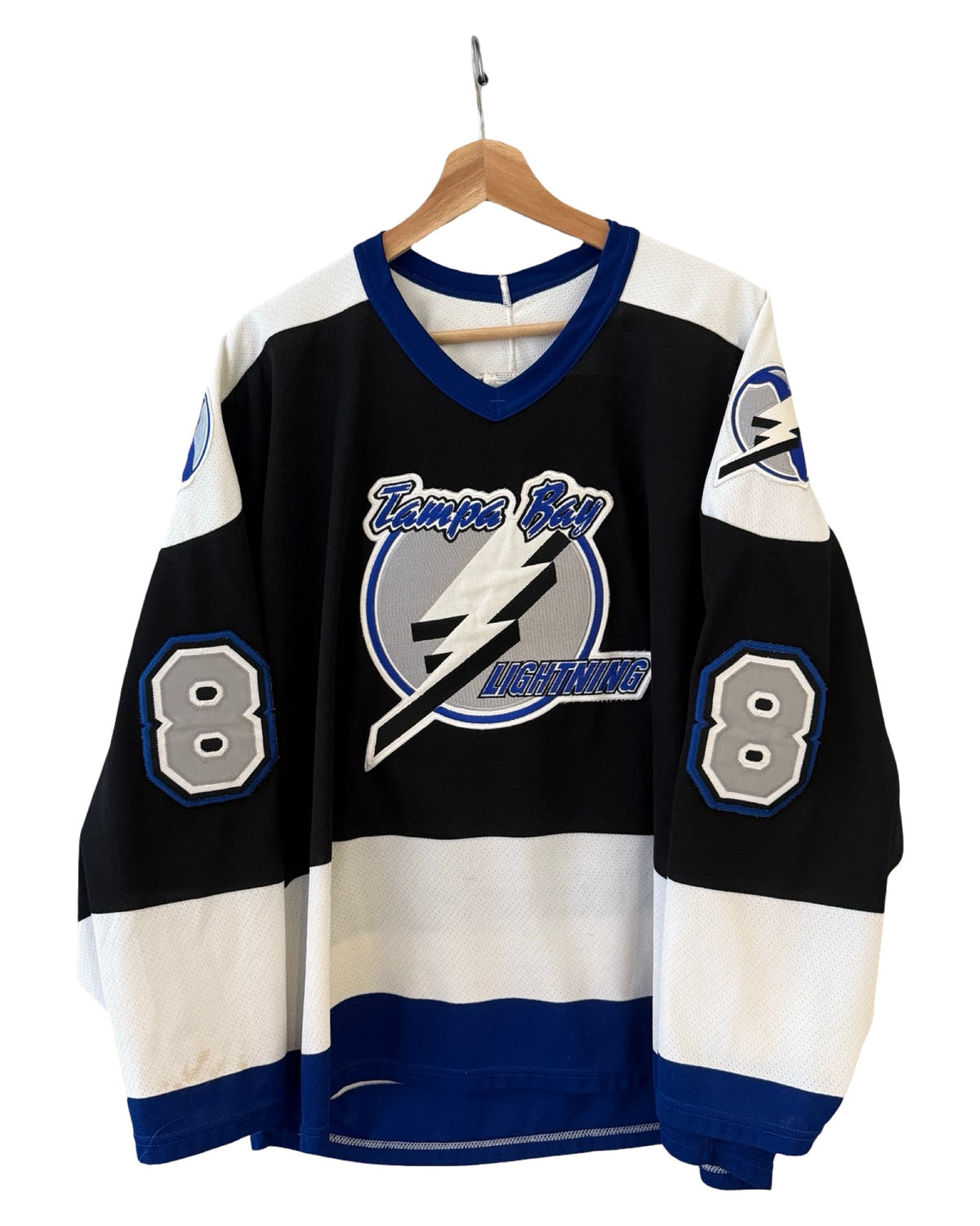 Vintage 90s Tampa Bay Lightning NHL Hockey Jersey