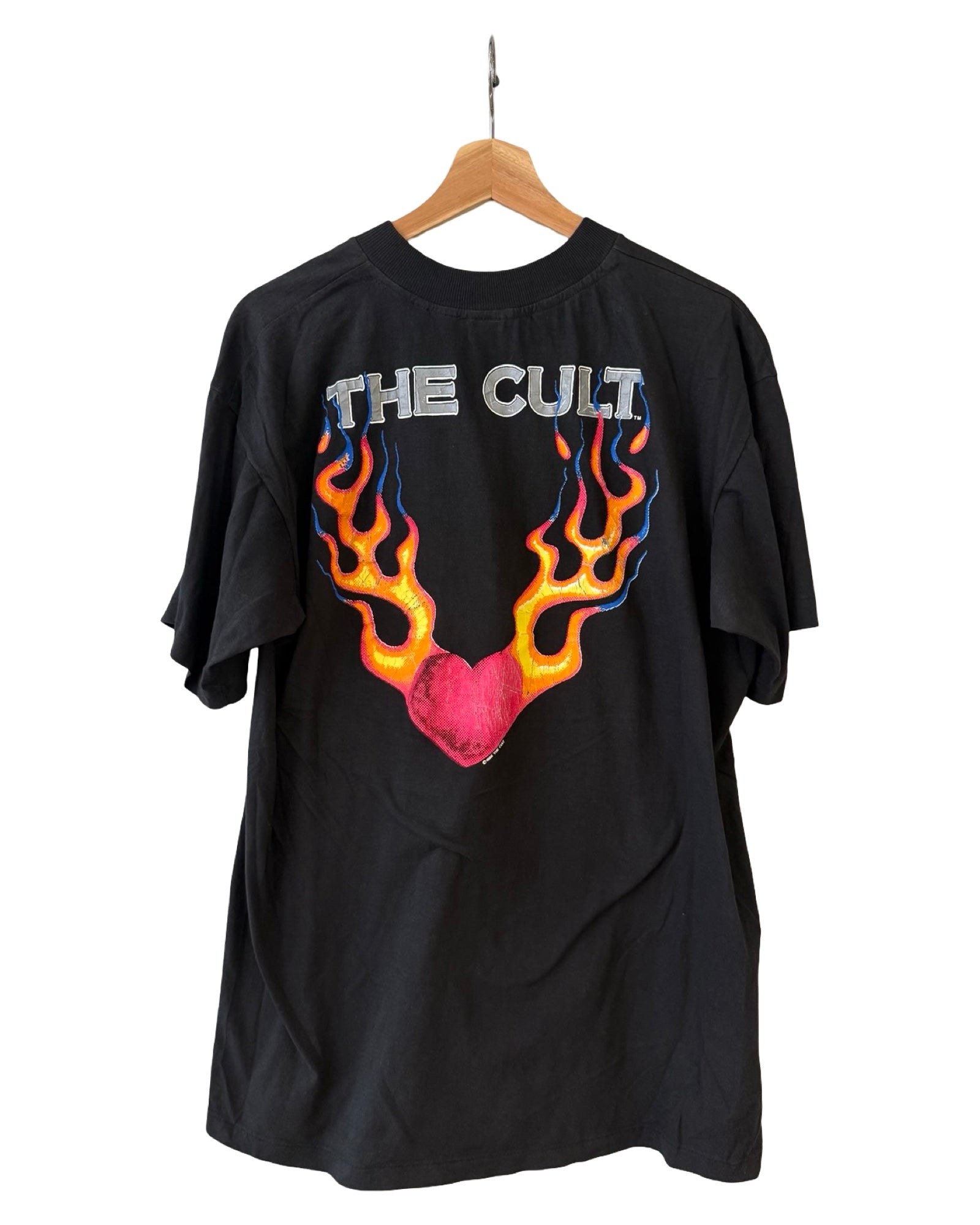Vintage 1989 The Cult Fire Woman Band Tour Tee