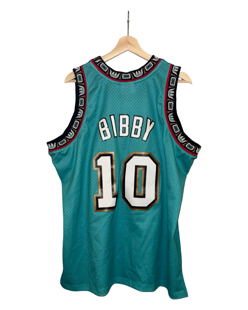 Mike Bibby Vancouver Grizzlies #10 Mitchell & Ness Hardwood Classics Jersey