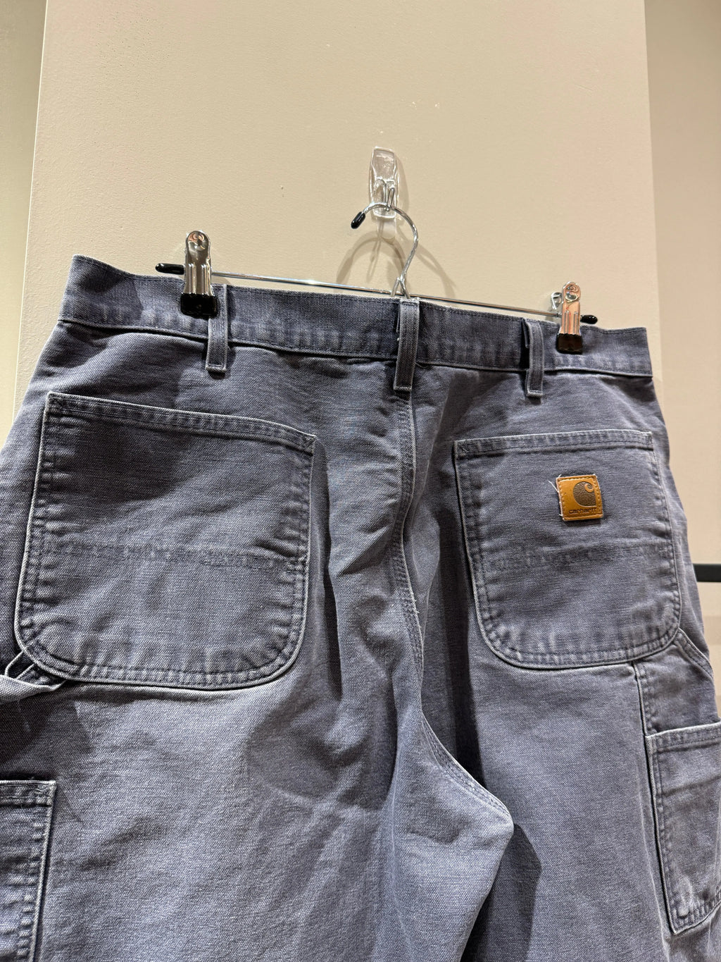 Vintage Carhartt Slate Gray Carpenter Pants size 36 KIF Vintage