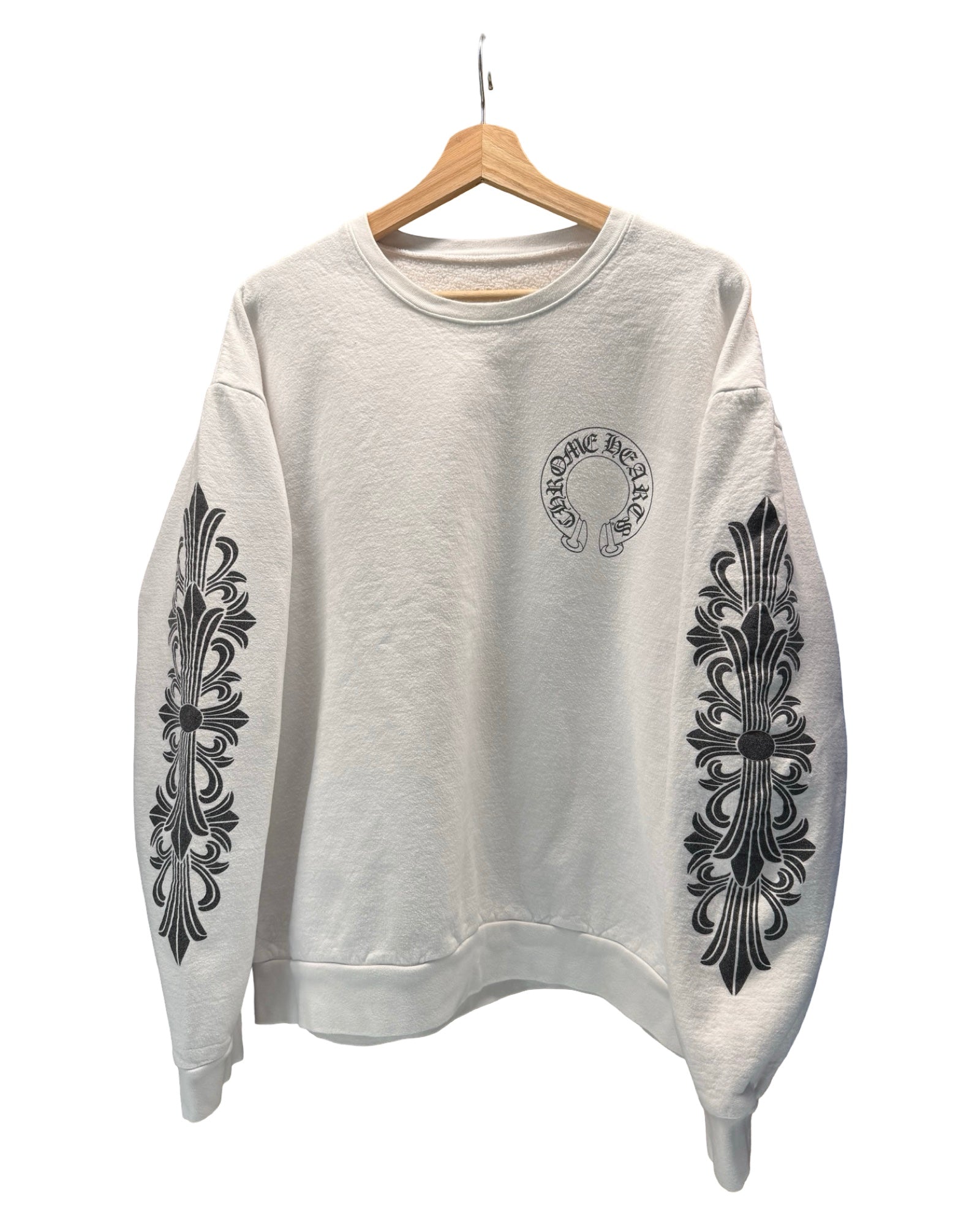 Chrome Hearts Horseshoe Floral Oversized Crewneck KIF Vintage