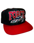 Vintage 90s Nascar John Force Snapback Hat KIF Vintage