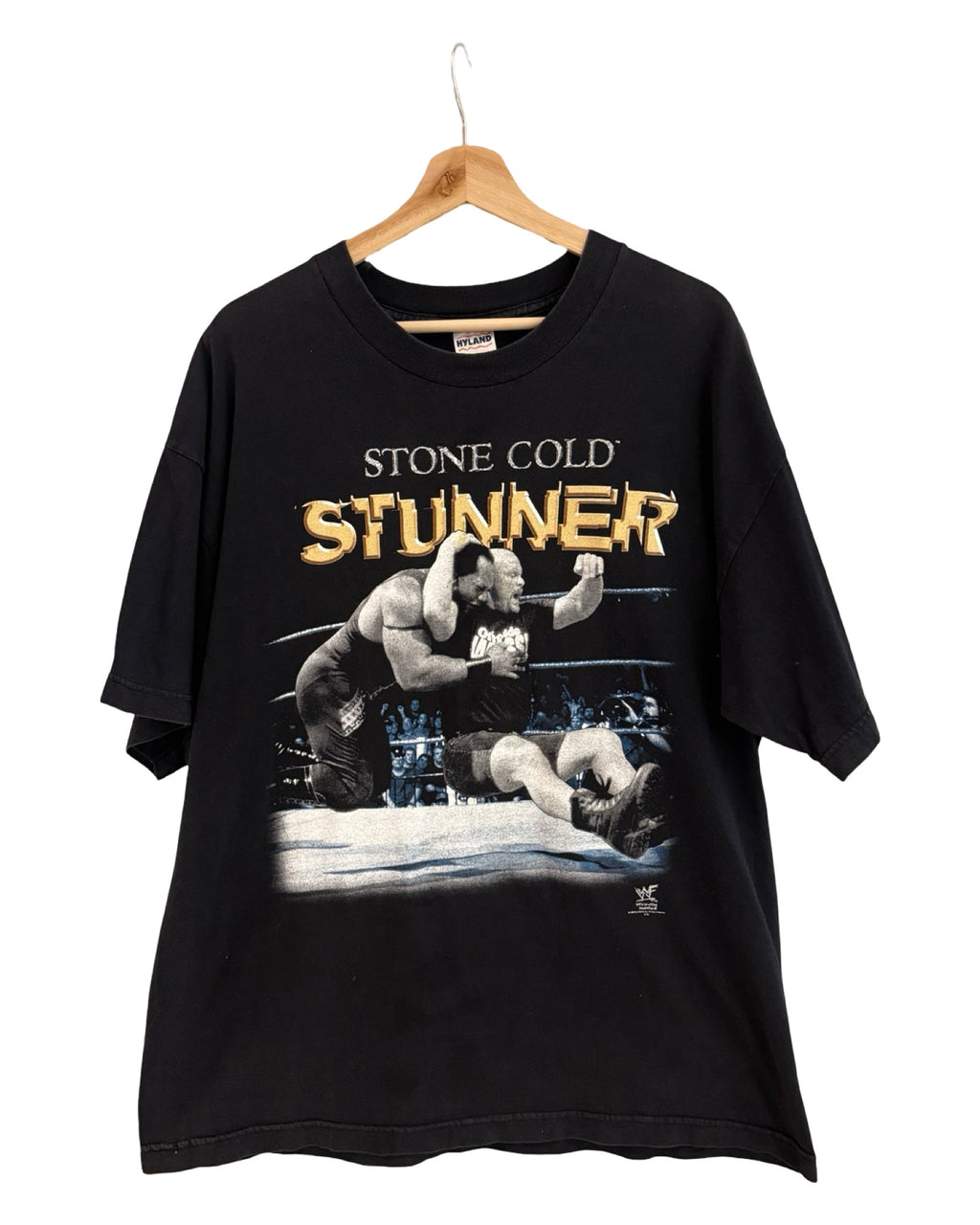 Vintage 90s WWF Stone Cold Steve Austin Stunner Tee KIF Vintage