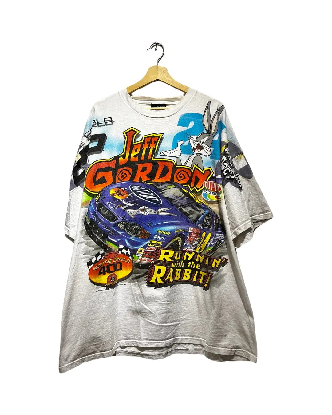 Vintage 2001 Nascar x Bugs Bunny Jeff Gordon Tee 3rdStrike
