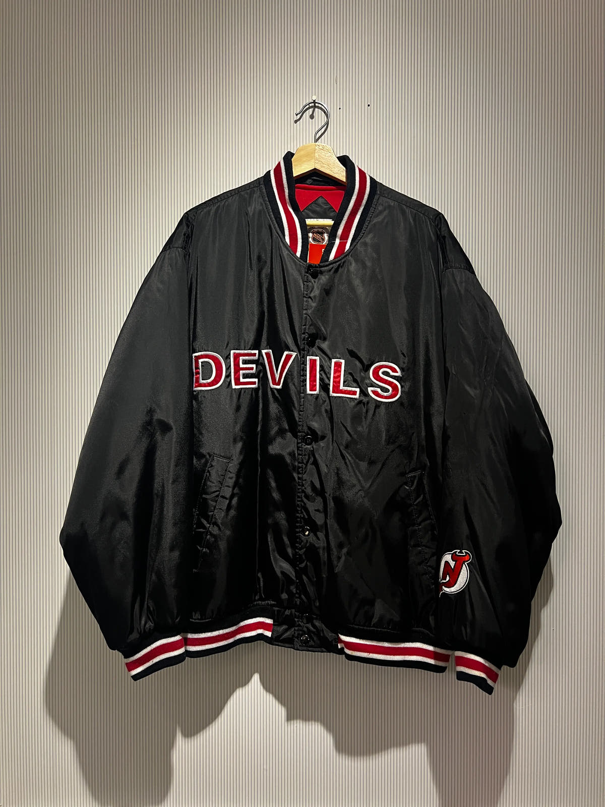 Vintage 90s New Jersey Devils NHL Turbo Zone Jacket 3rdStrike