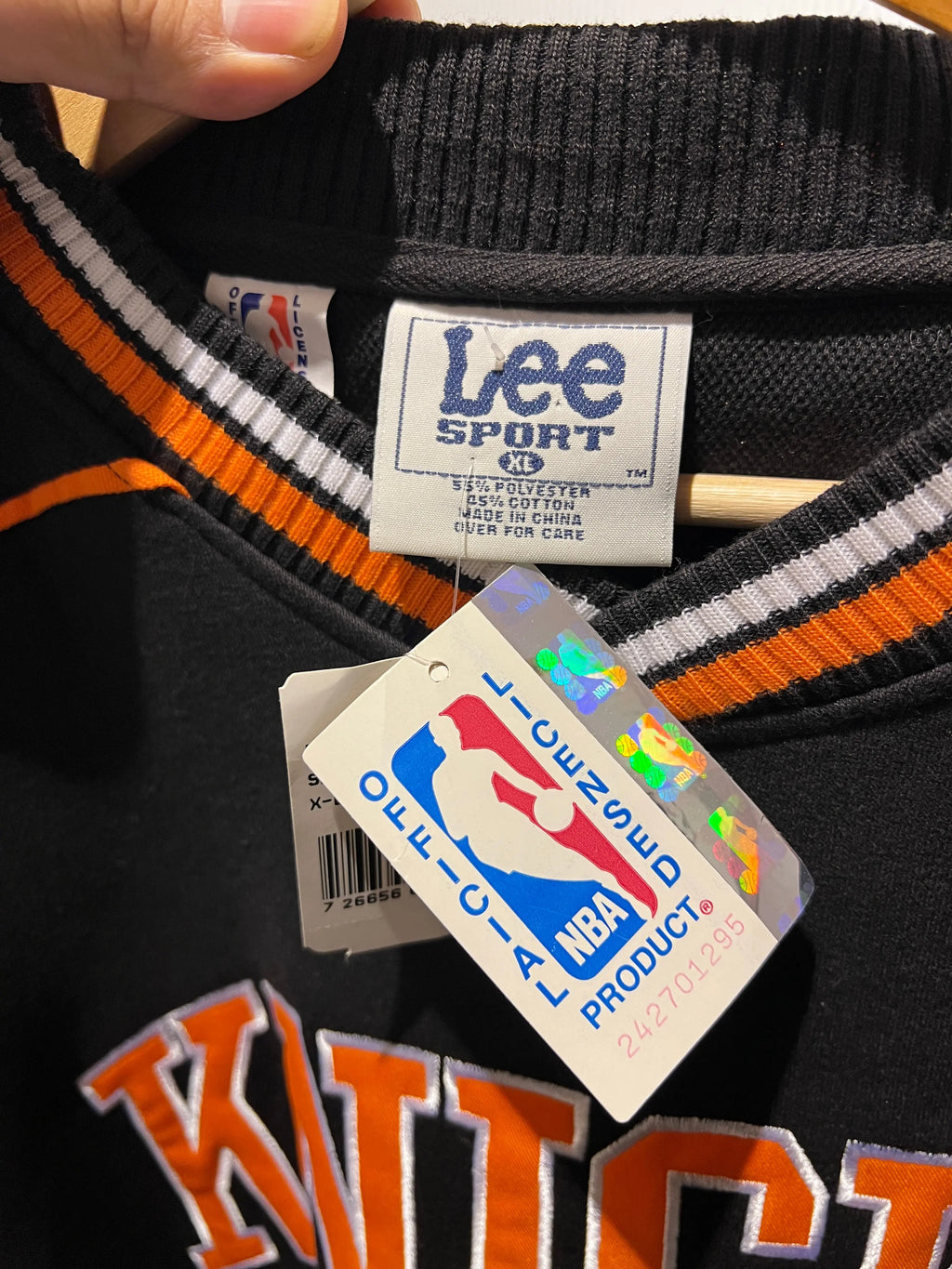 Vintage 90s DS New York Knicks Lee Crewneck KIF Vintage