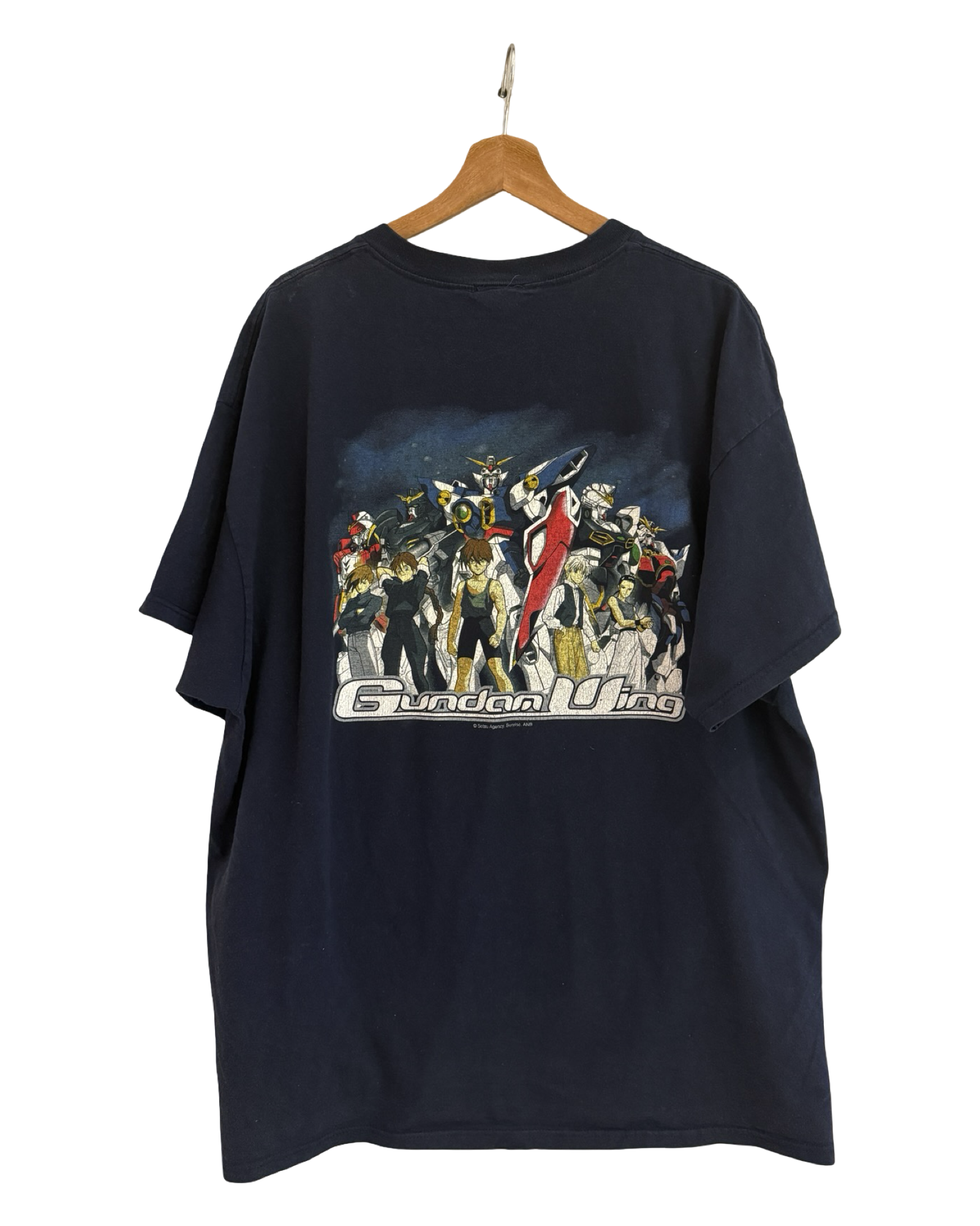 Vintage 2002 Gundam Wing Anime Promo Tee KIF Vintage