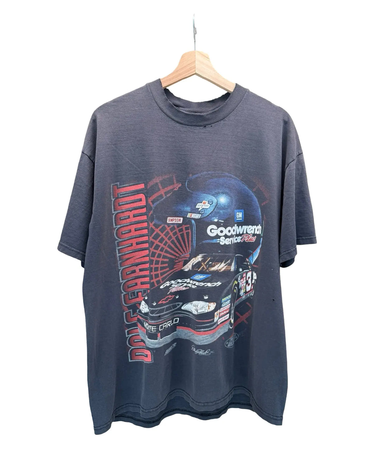 Vintage 90s Dale Earnhardt Distressed Nascar Tee 3rdStrike