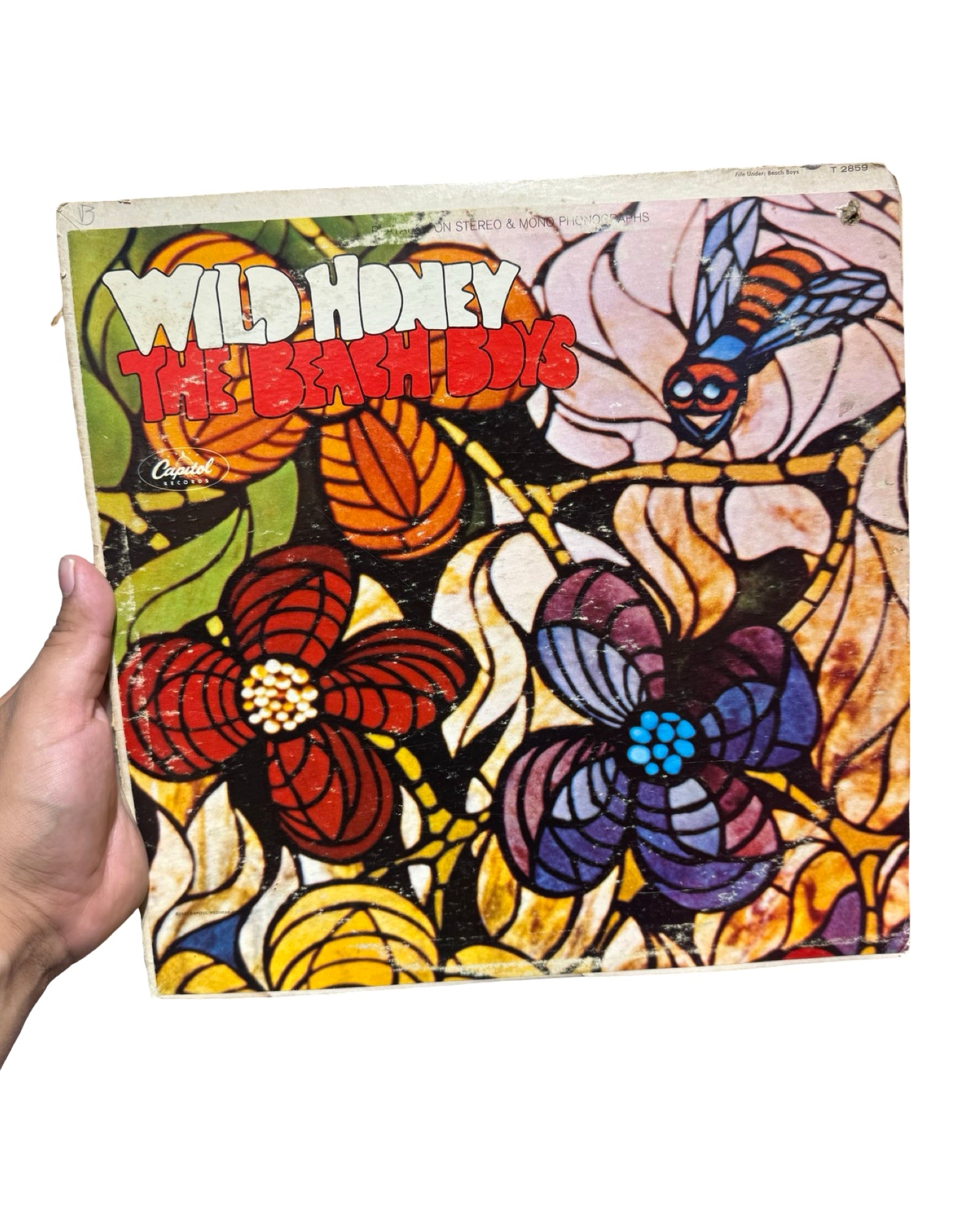 Vintage 1967 The Beach Boys Wild Honey Vinyl Record