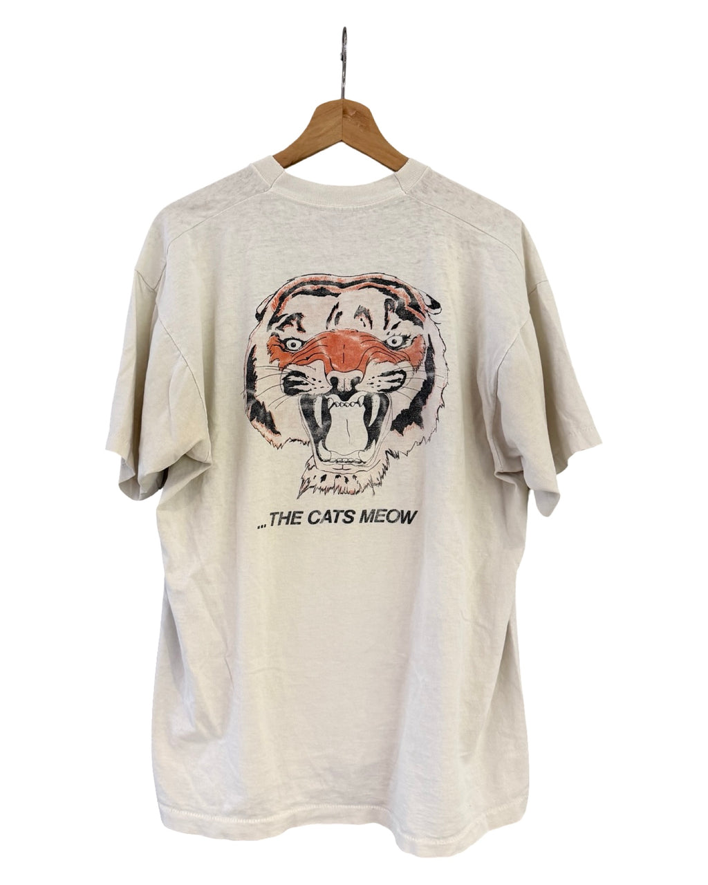 Vintage 80s Princeton Lacrosse Cats Meow Tee