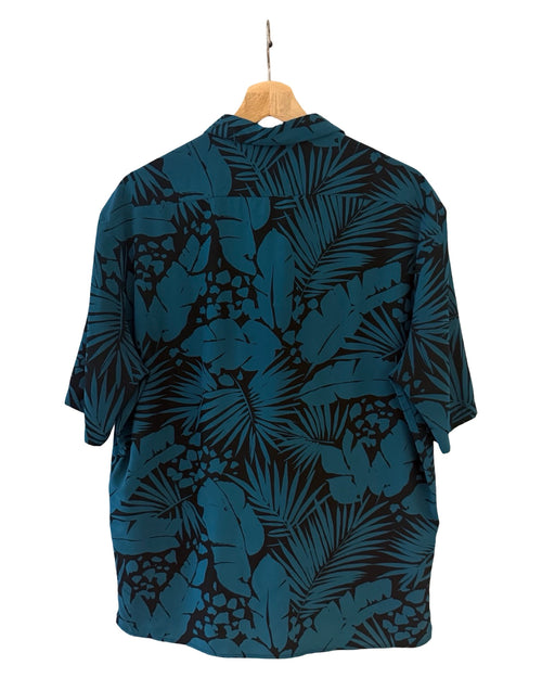 Saint Laurent Tropical Floral Silk Shirt