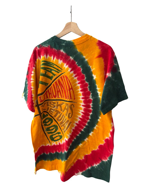Vintage 1996 Grateful Dead Lithuania Basketball Tee